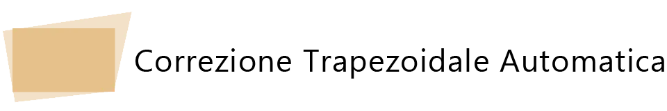 Correzione trapezoidale automatica